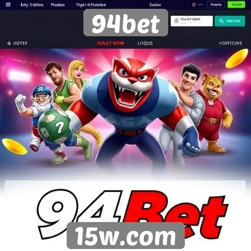 Variedade de jogos disponíveis no 94bet